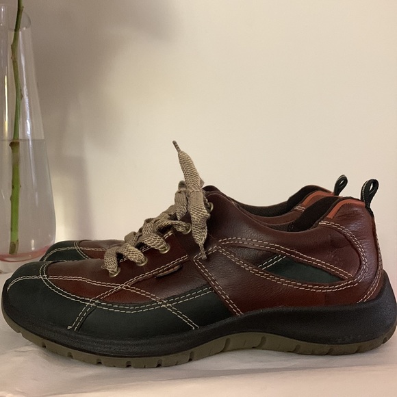 Ecco Men leather two tone shoes - Picture 4 of 5